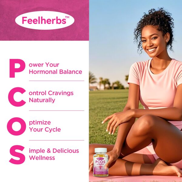 Envase de gomitas PCOS Feelherbs