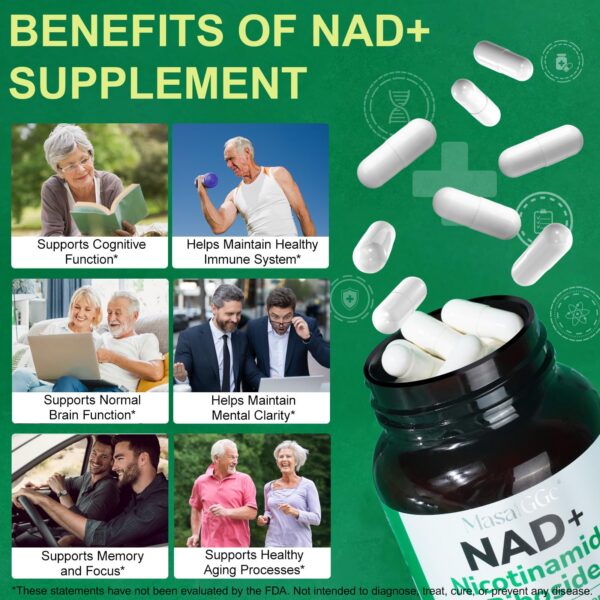 Version 1.0.0 Detalles de NR en etiqueta NAD+