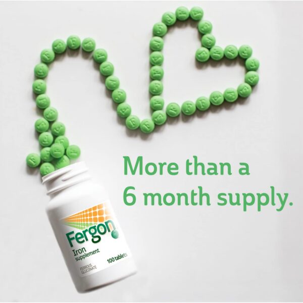 Frascos con tabletas Fergon