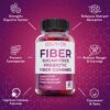 Fibra prebiótica con probióticos para bienestar intestinal