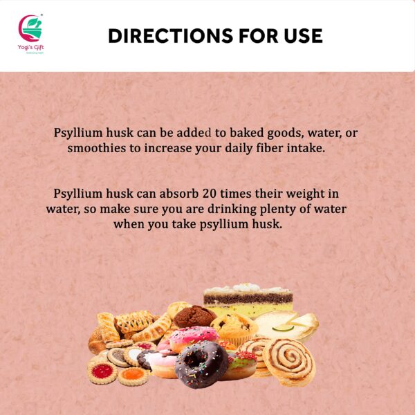 Version 1.0.0 Fibra psyllium Yogi's Gift en polvo sin sabor