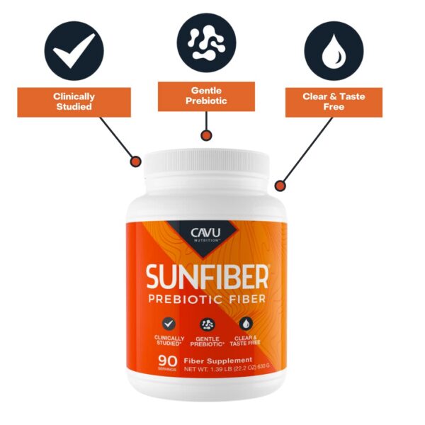 Fibra reguladora CAVU para digestión sin hinchazón