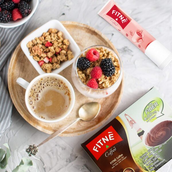 Taza con café preparado