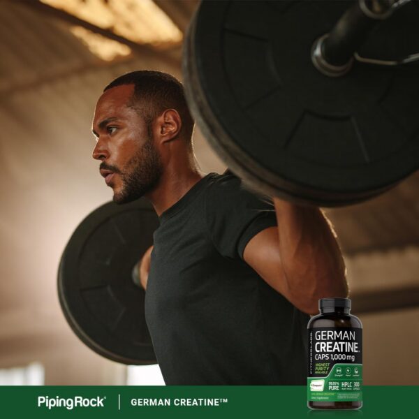 Fitness Labs creatina alemana cápsulas para fuerza y potencia