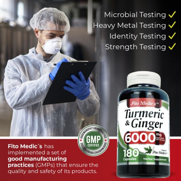 FITO MEDIC'S cúrcuma y jengibre en cápsulas paquete