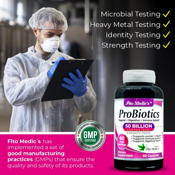 Fito Medic's probióticos para salud digestiva y sistema inmune