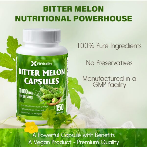 Contenido del empaque Bitter Melon