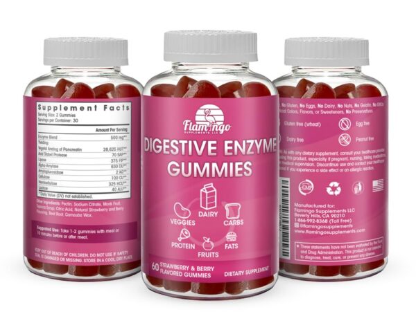 Embalaje Flamingo Supplements vegano