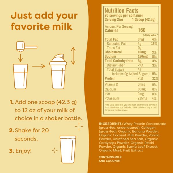 Version 1.0.0 Caja de batido de proteína FlavCity vainilla