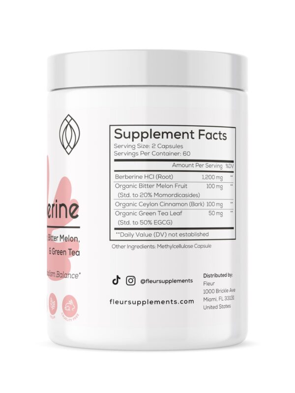 FLEUR berberina apoyo sistema inmunológico y antioxidante