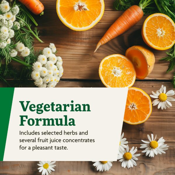 Detalle de la etiqueta con información nutricional