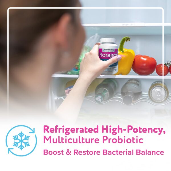 Florajen probióticos caja lateral