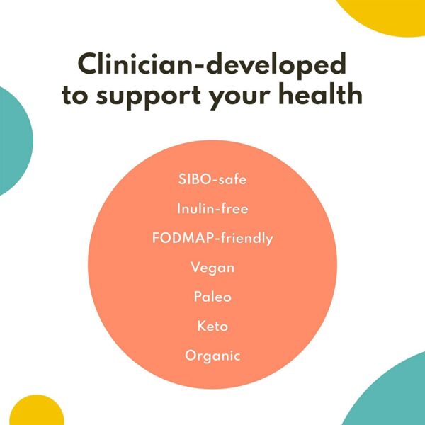 Florasophy Firm Up suplemento vegano sin gluten para intestino