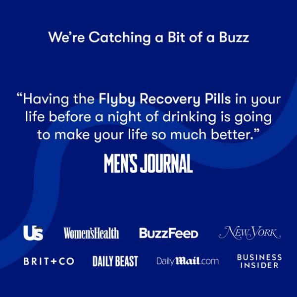 Etiqueta con ingredientes Flyby Recovery