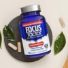 Focus Factor Lions Mane Plus cápsulas para energía y concentración