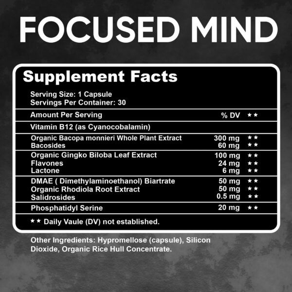 Version 1.0.0 Focused Mind apoyo cognitivo para adultos y estudiantes