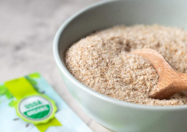 Version 1.0.0 Packaging frontal psyllium orgánico Food to Live 4lb