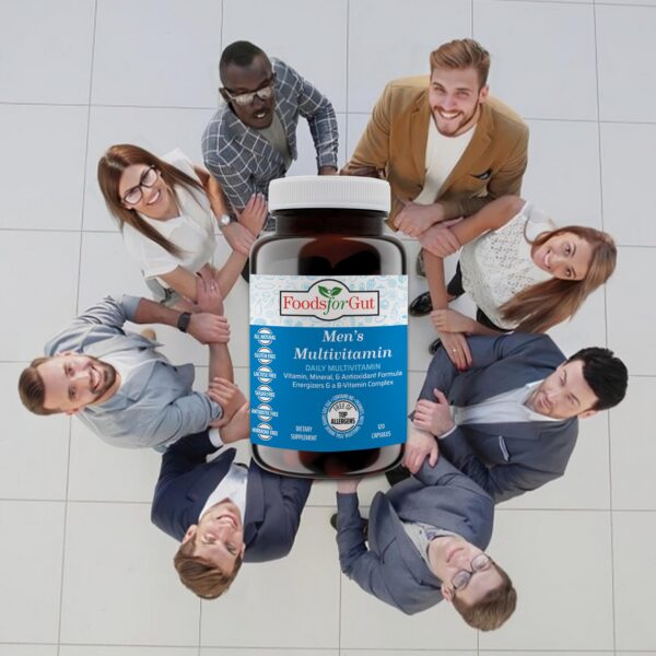 Envase Foods For Gut multivitamin hombres