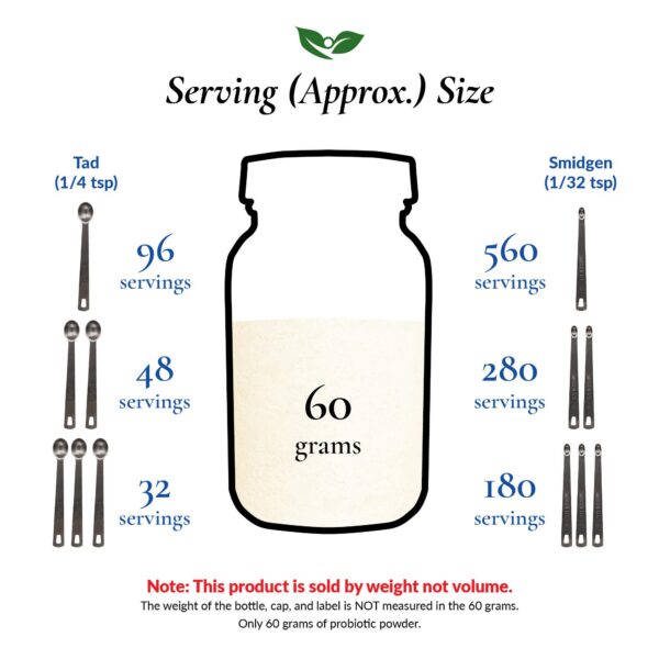 Polvo pre y probiótico Foods For Gut para salud intestinal óptima