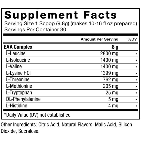 Detalle de sabor naranja mango en etiqueta