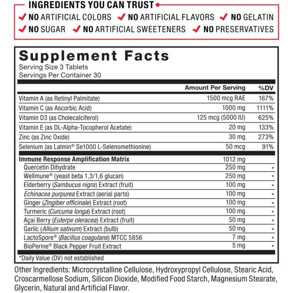 Version 1.0.0 Detalle parte inferior envase Force Factor Immunity