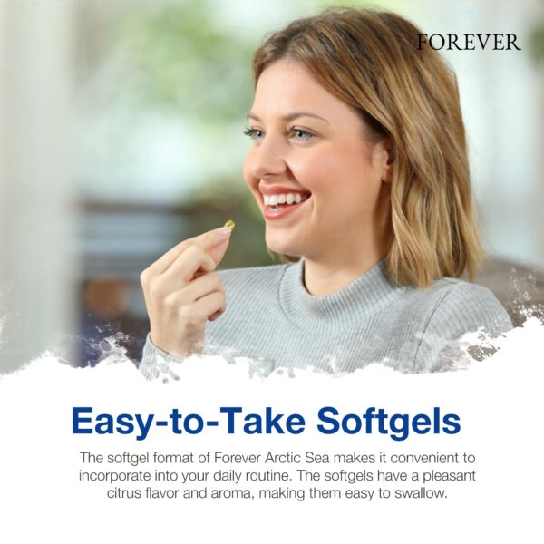 Cierre de tapa y frasco Arctic Sea Omega-3