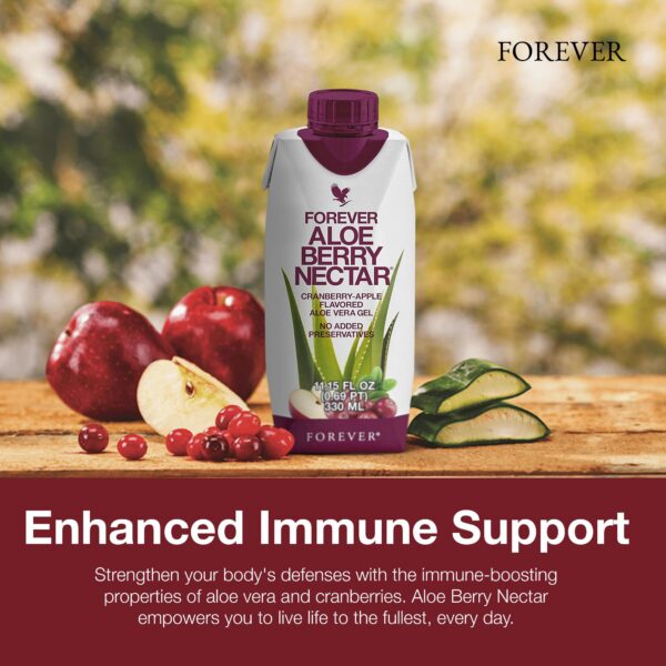 Forever Living Néctar Aloe Berry ingredientes nutricionales