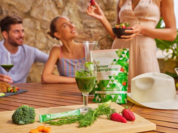 Version 1.0.0 Forever Supergreens - Beneficios para la salud