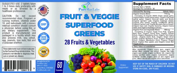 Version 1.0.0 Fórmula anti-envejecimiento con superalimentos