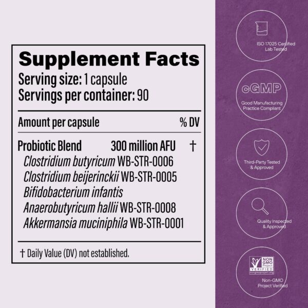 Fórmula creada por expertos en probióticos para metabolismo saludable