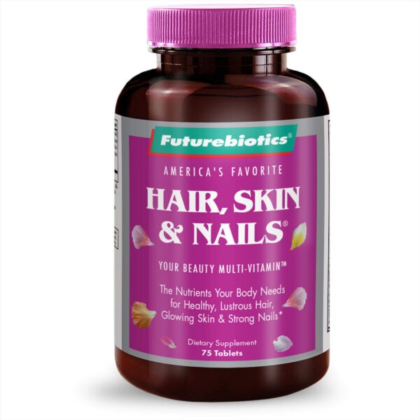 Version 1.0.0 Fórmula Futurebiotics vitaminas para belleza cabello piel uñas