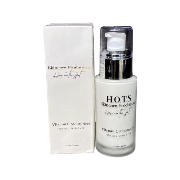 Fórmula de hidratante vitamina c para todo tipo de piel
