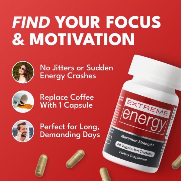 Fórmula natural Extreme Energy para combatir fatiga y cansancio
