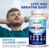 Fórmula natural Lung Detox para limpieza pulmonar