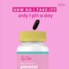 Fórmula no GMO vitaminas prenatal LaVie