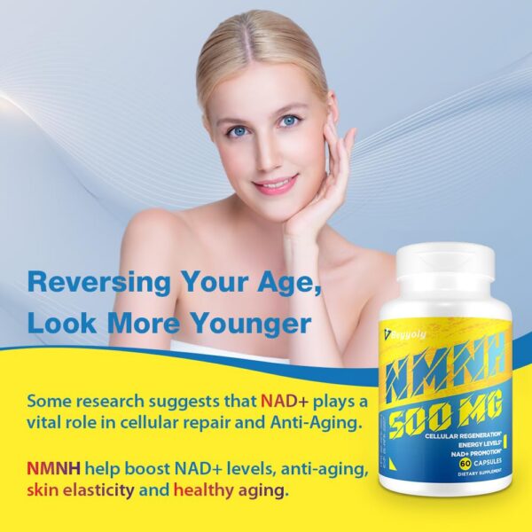 Fórmula poderosa NMNH suplemento para niveles NAD+