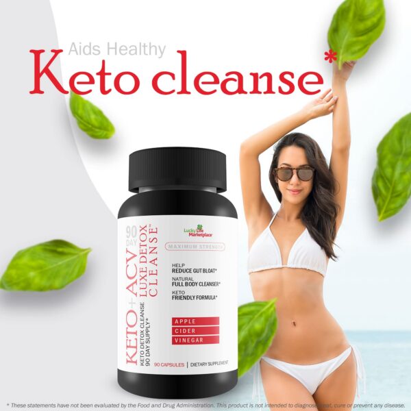 Version 1.0.0 Fórmula premium Keto Detox con vitaminas