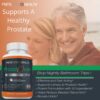 Fórmula ProstOver para mejorar función urinaria y prostática