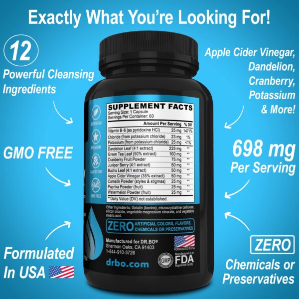 Paquete gomitas vinagre manzana DR. BO para digestión