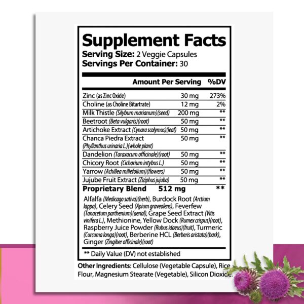 Fórmula vegana para soporte y salud del hígado GreeNatr