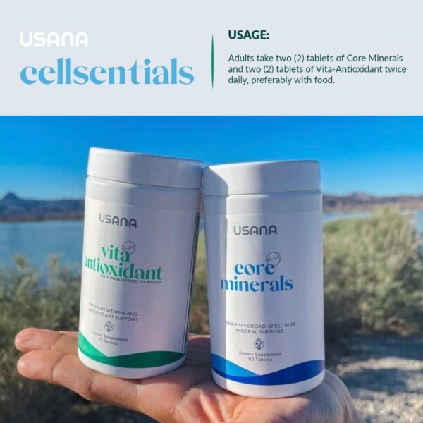 Fotografía promocional USANA CellSentials salud