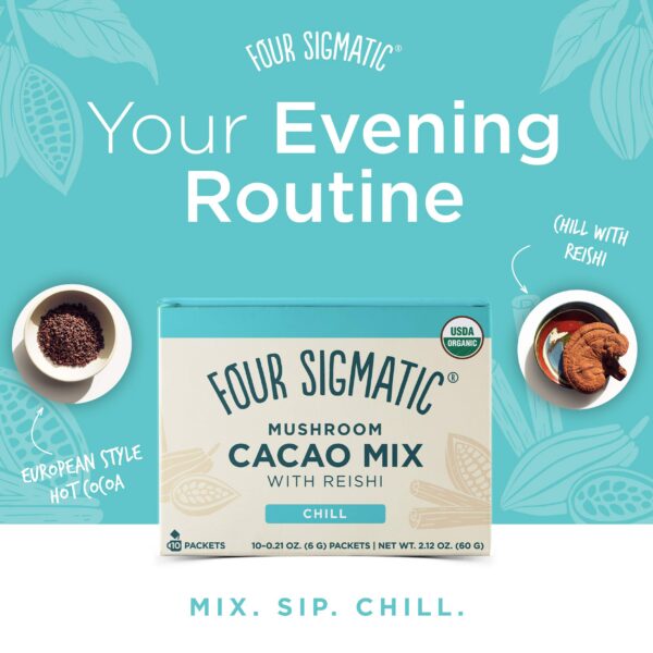 Version 1.0.0 Four Sigmatic Elixir de Chaga y Cacao Reishi vegano