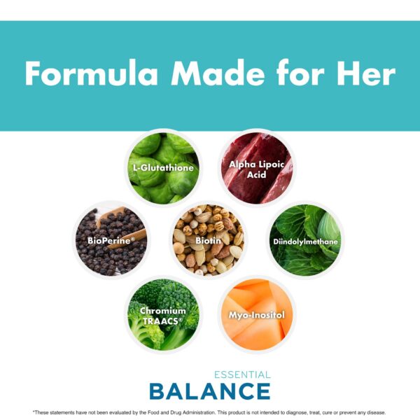 Etiqueta cercana de Essential Balance