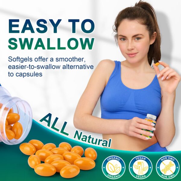 Frasco 90 cápsulas blandas Nature's live para bienestar integral