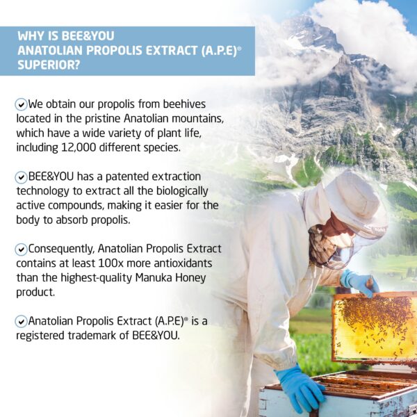 Frasco Bee and You spray con extracto natural Anatolian