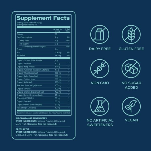 Frasco Bondi Pure con tapa