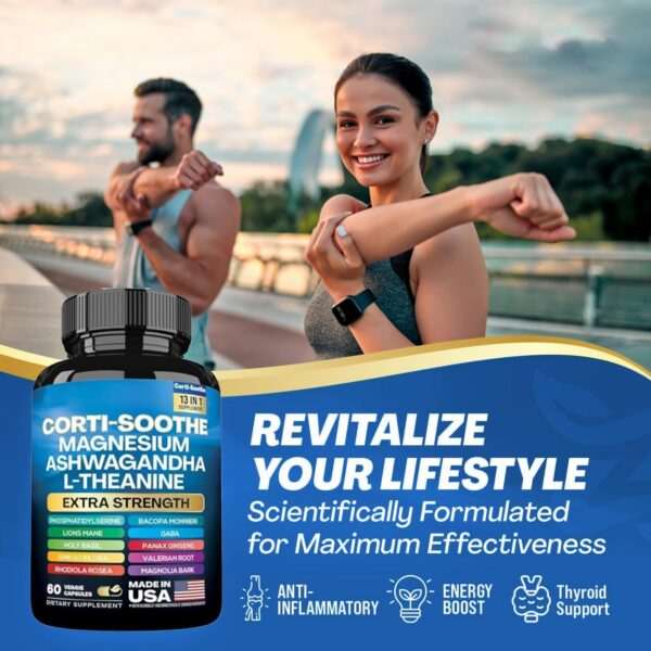 Frasco y caja suplemento Corti-Soothe JTEVEweu