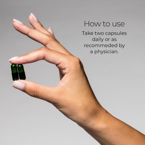 Frasco con cápsulas Hush & Hush ShieldUp para sistema inmune