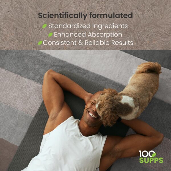 Frasco cápsulas naturales Ashwagandha 100 Supps