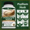 Frasco con cápsulas Potent Garden psyllium husk
